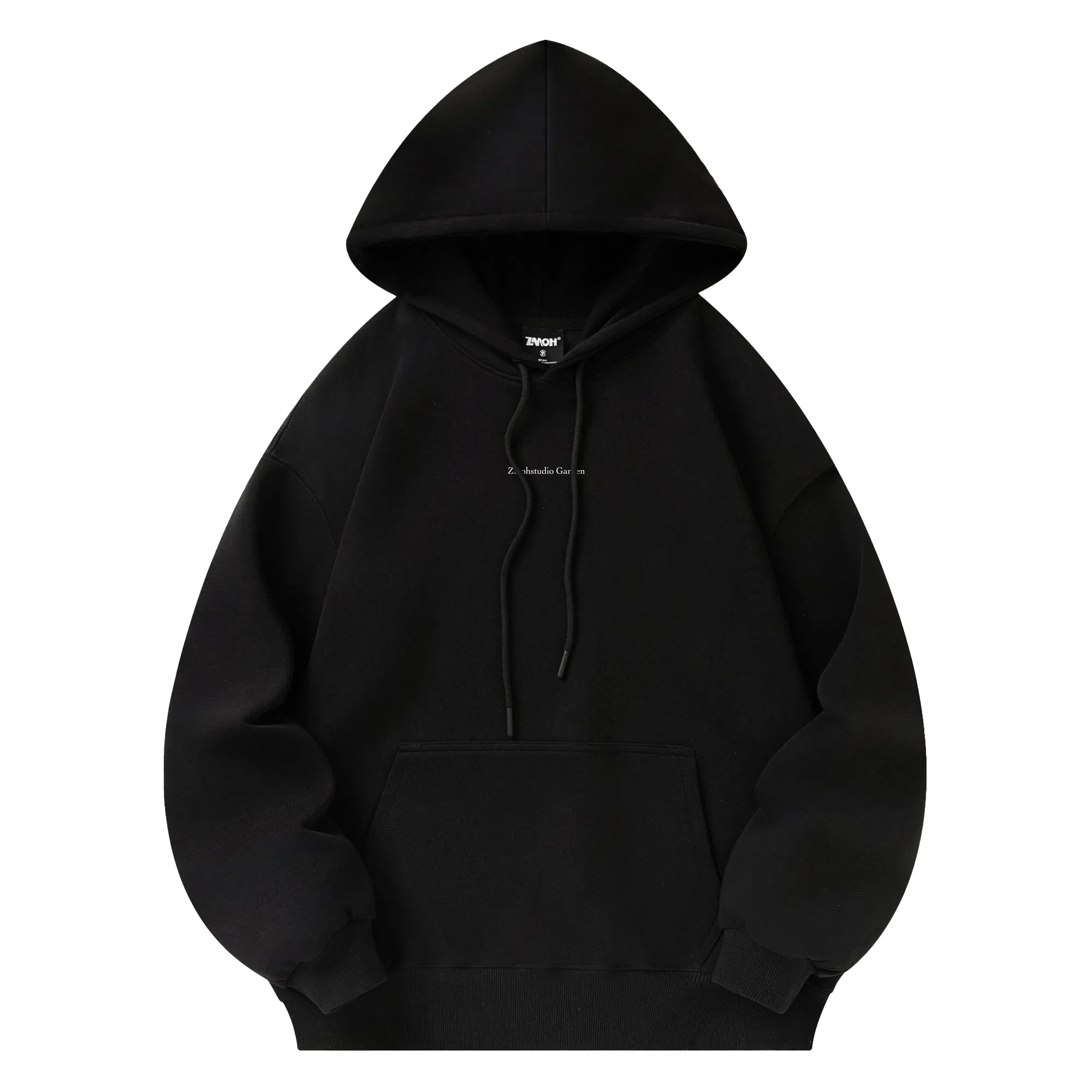 ZMOH Letter Print Hoodie