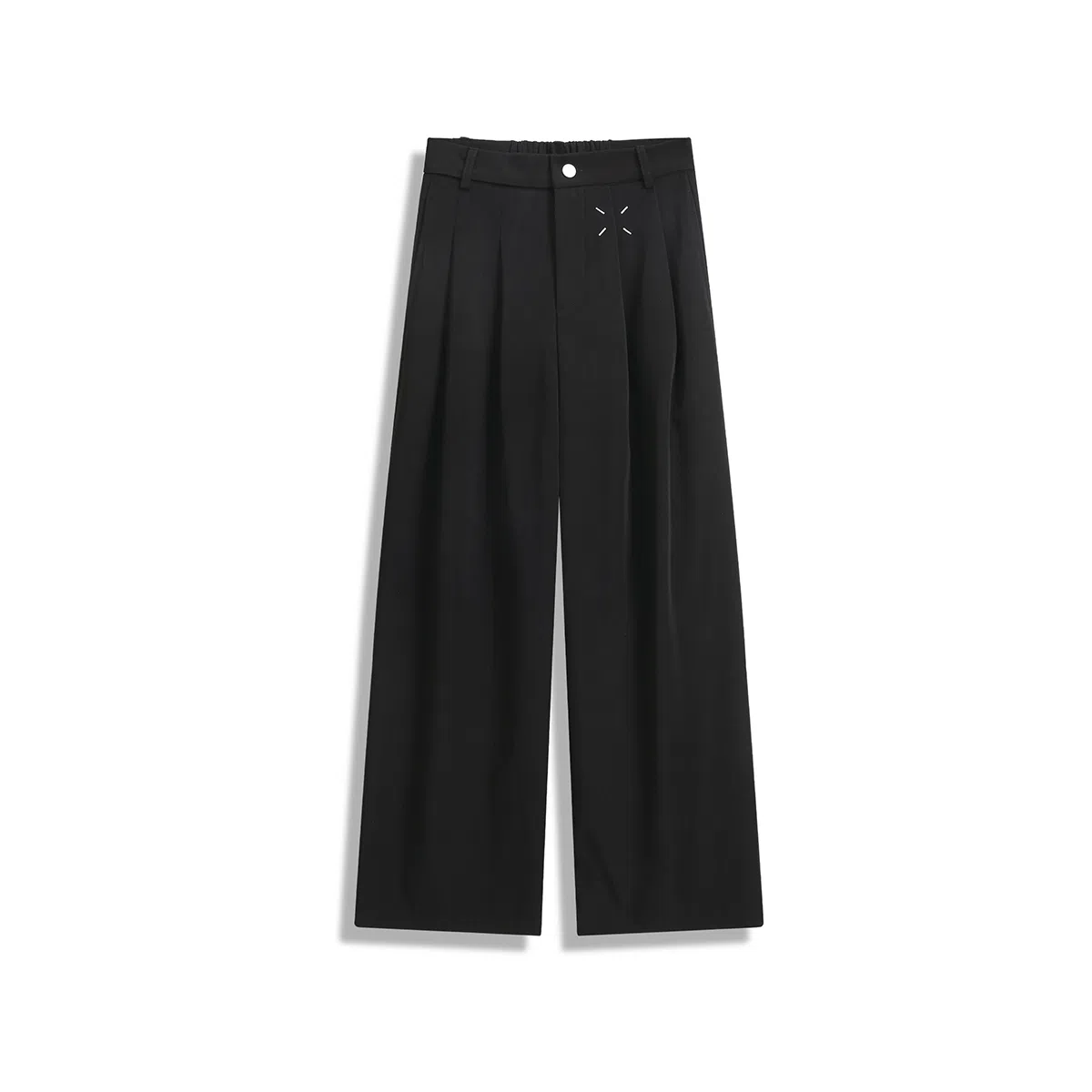 欧路得 美式垂感宽松纯色休闲裤 男款