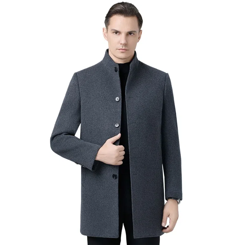 Devanro Wool Coat Black