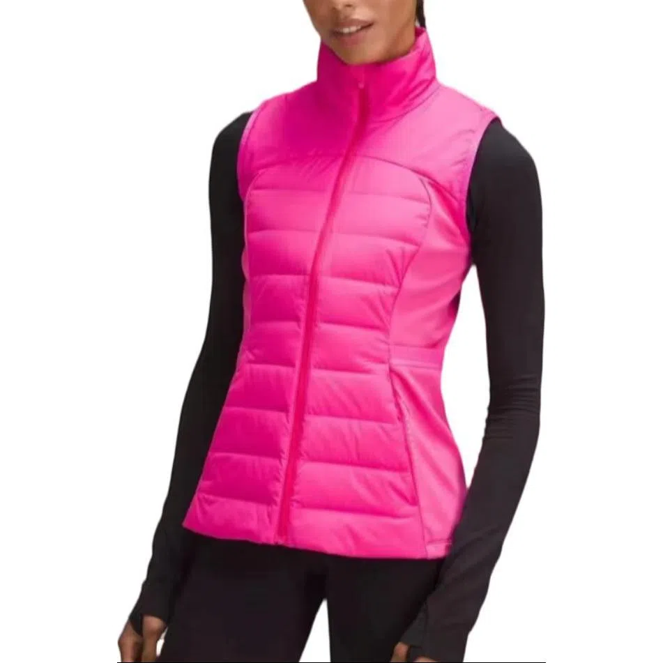 lululemon Down For It All Vest Smoky Lavender