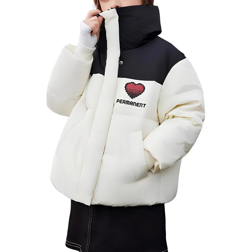 鸭鸭 云朵系列 柔软简约保暖羽绒服 青少年