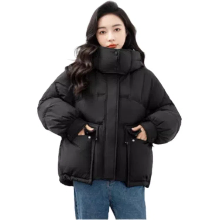 鸭鸭 时尚百搭连帽羽绒服 女款