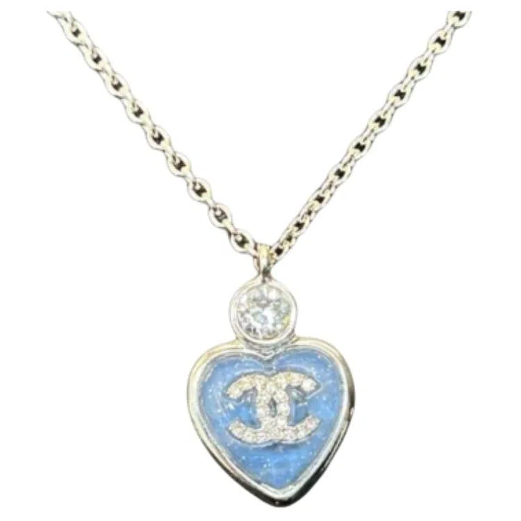 Chanel 25P Glacier Blue Necklace