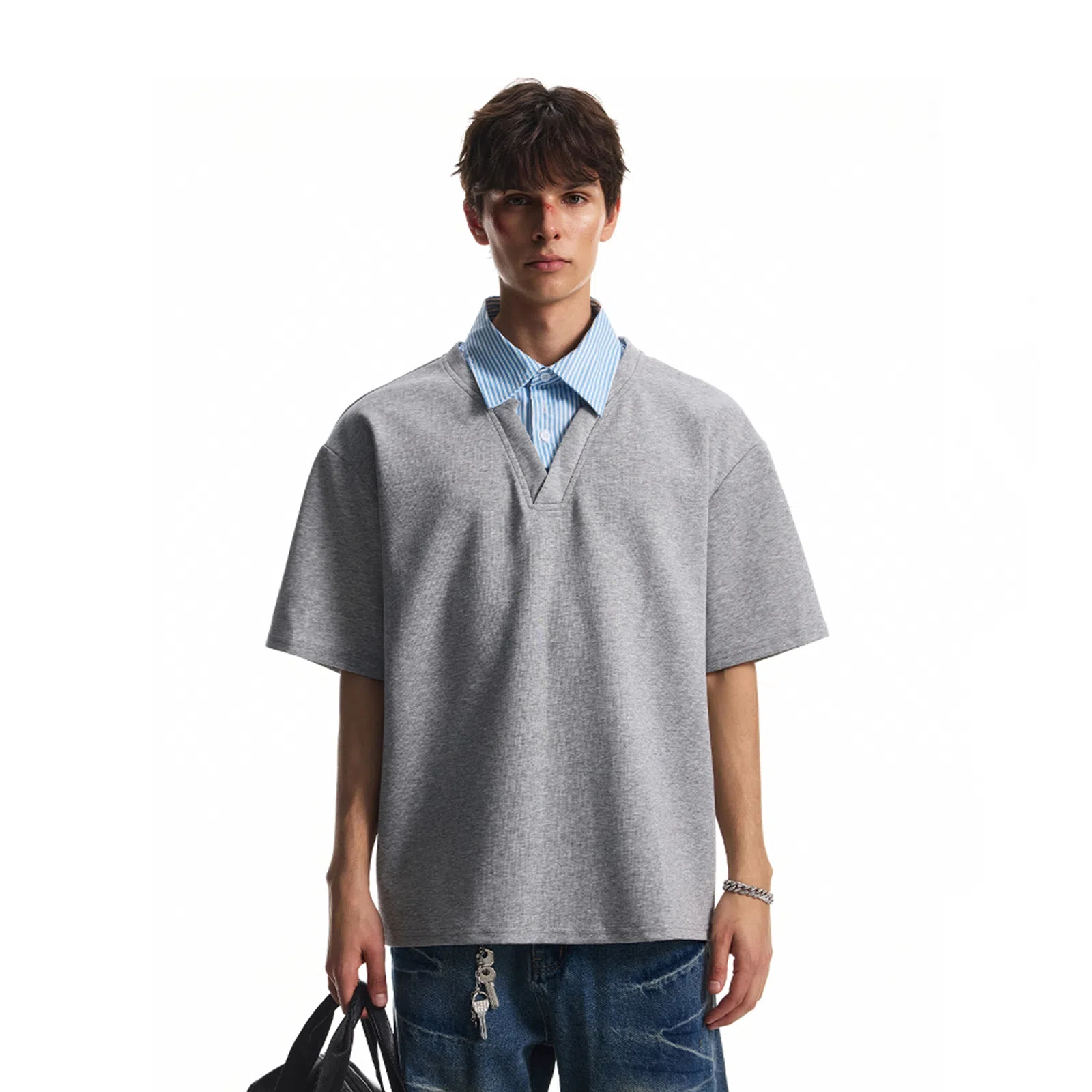 UNA RETA vintagecleanfitPolo