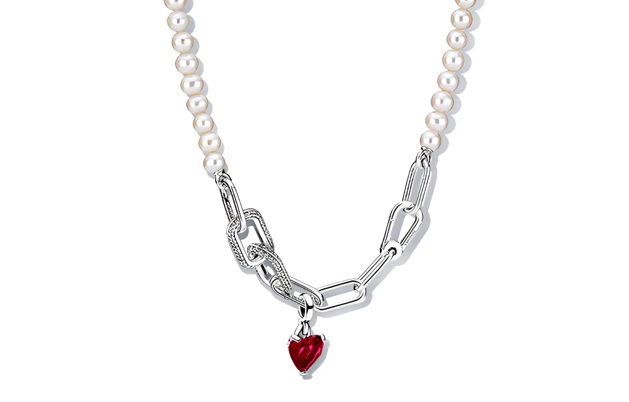 Pandora ME Necklace Set Silver/Red