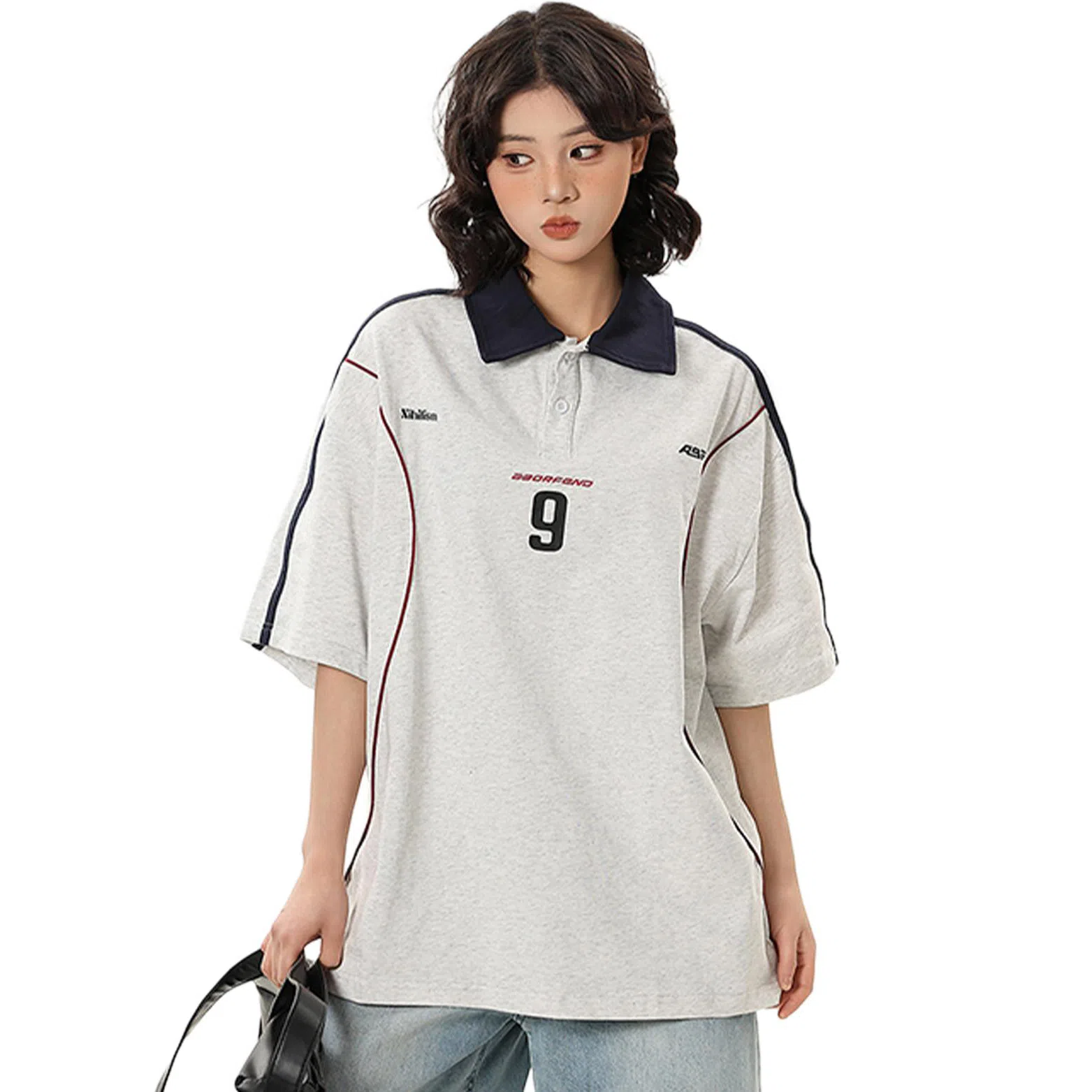 UNA RETA vintageoversizeinsPolo