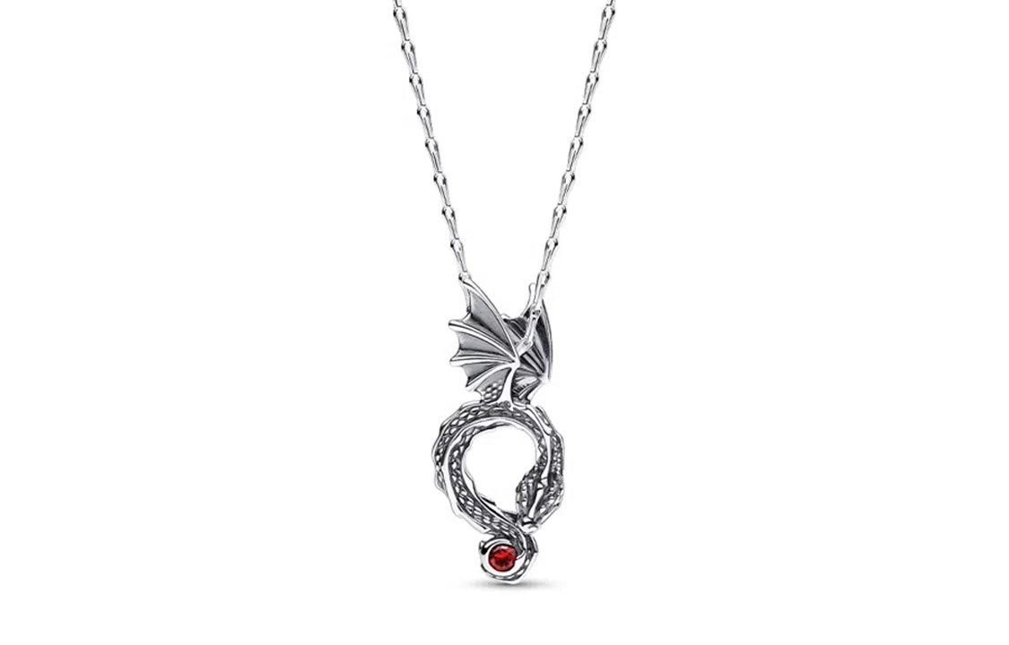 Pandora Game of Thrones Dragon Pendant Necklace