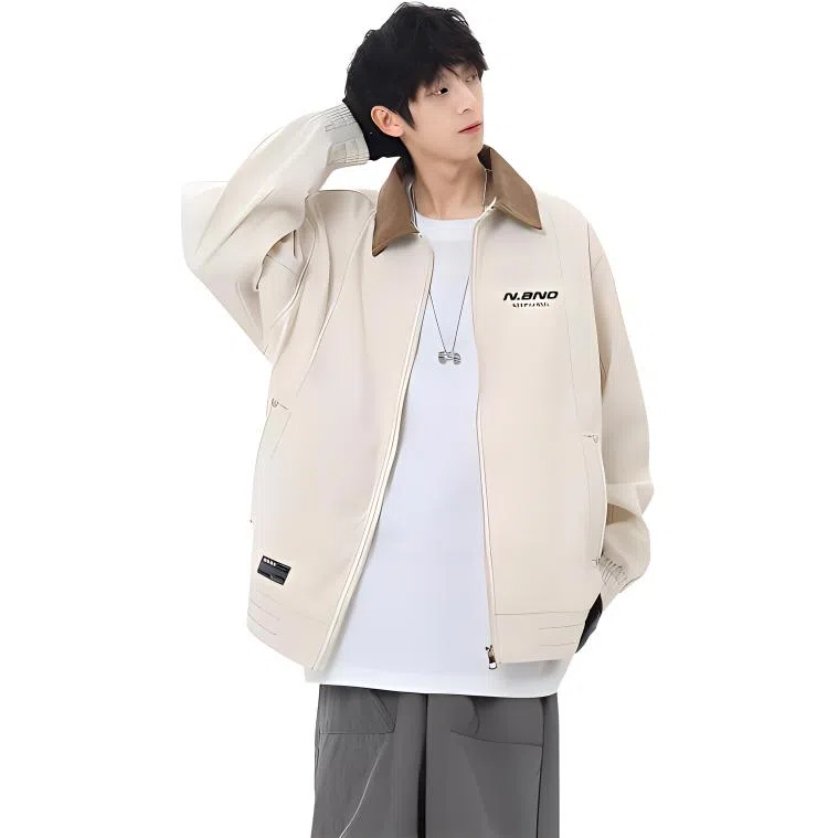 NBNO Coach Jacket Off-White