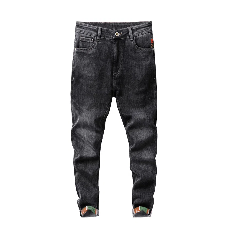 JUCY JUDY Tapered Jeans Black Grey