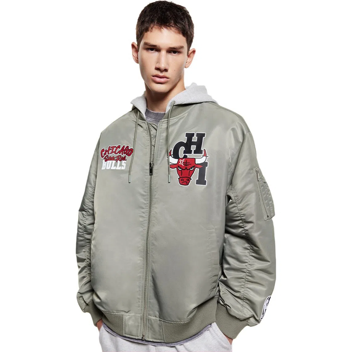 JACK JONES x NBA Chicago Bulls Jacket