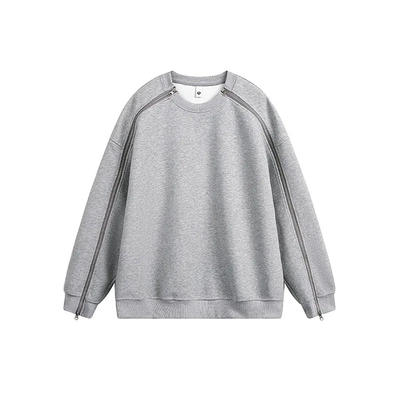 Youlin Retro Zipper Sweatshirt