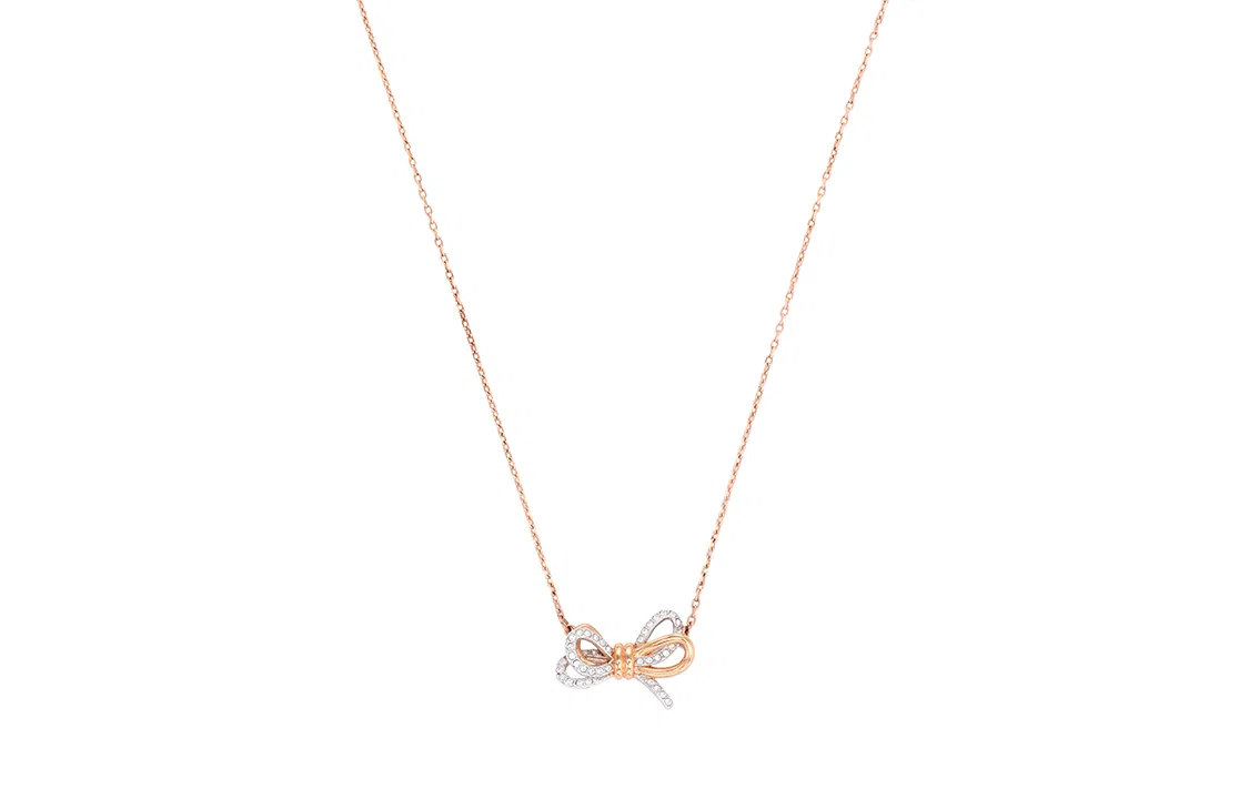 Swarovski Lifelong Bow Necklace
