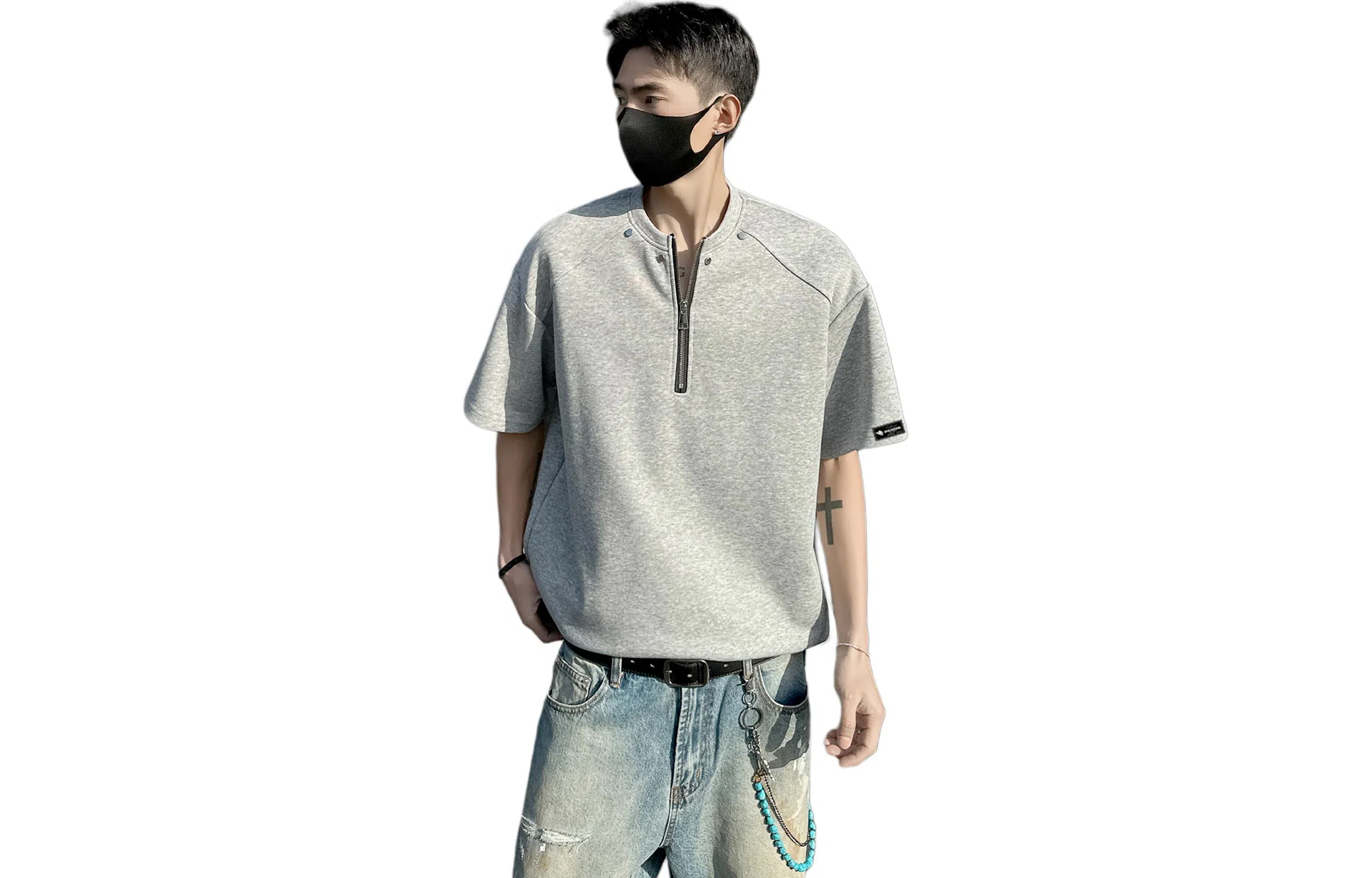 URBAN AUTHENTIC cleanfitT