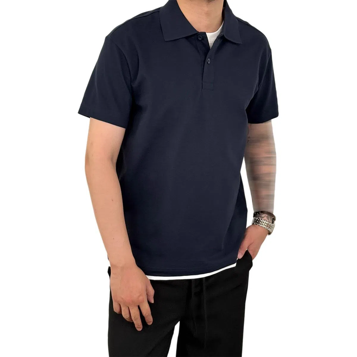 City Hipster cleanfitTPolo