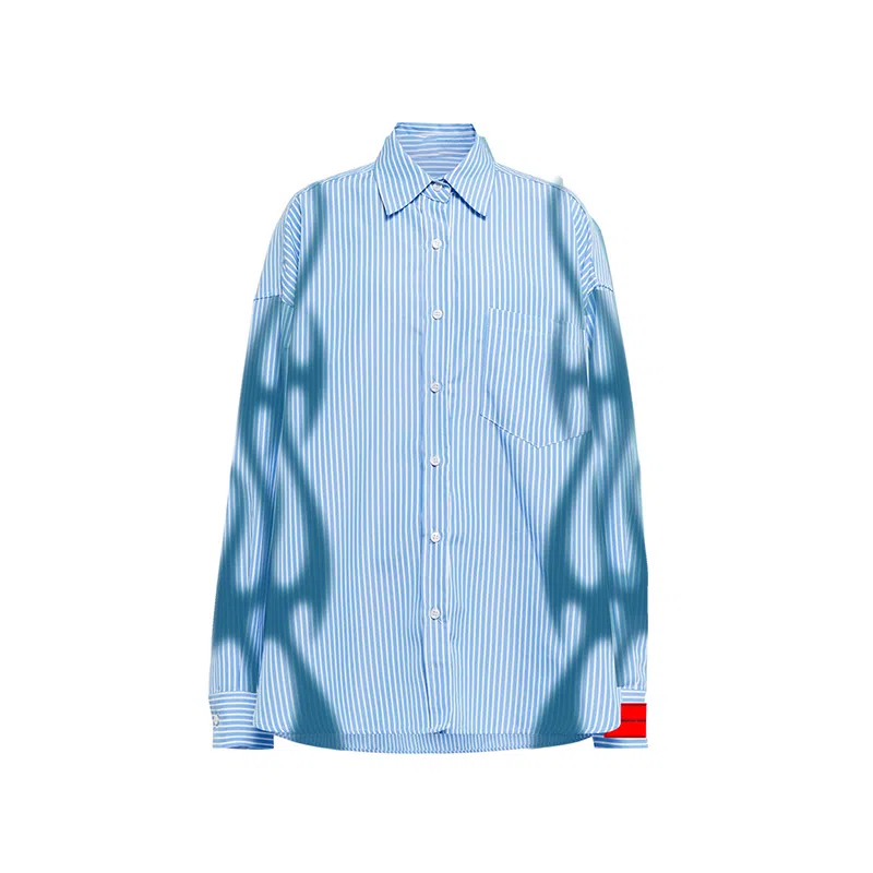 Vision of Super Striped Shirt Blue