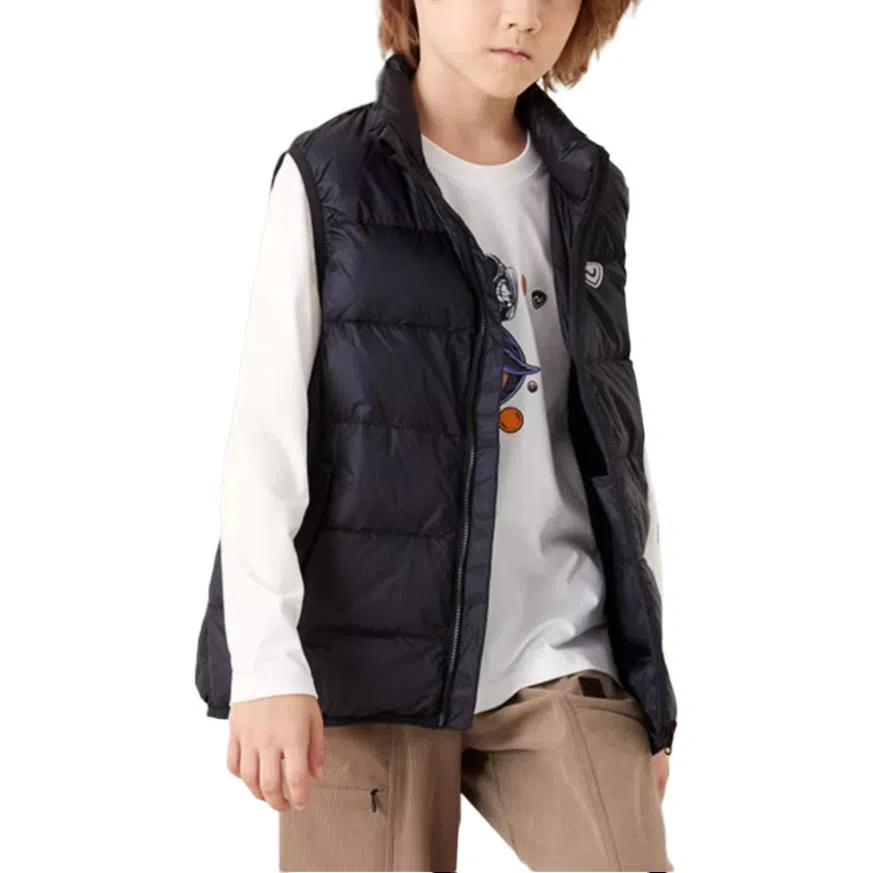 诺诗兰 舒适保暖休闲轻薄羽绒马甲 青少年