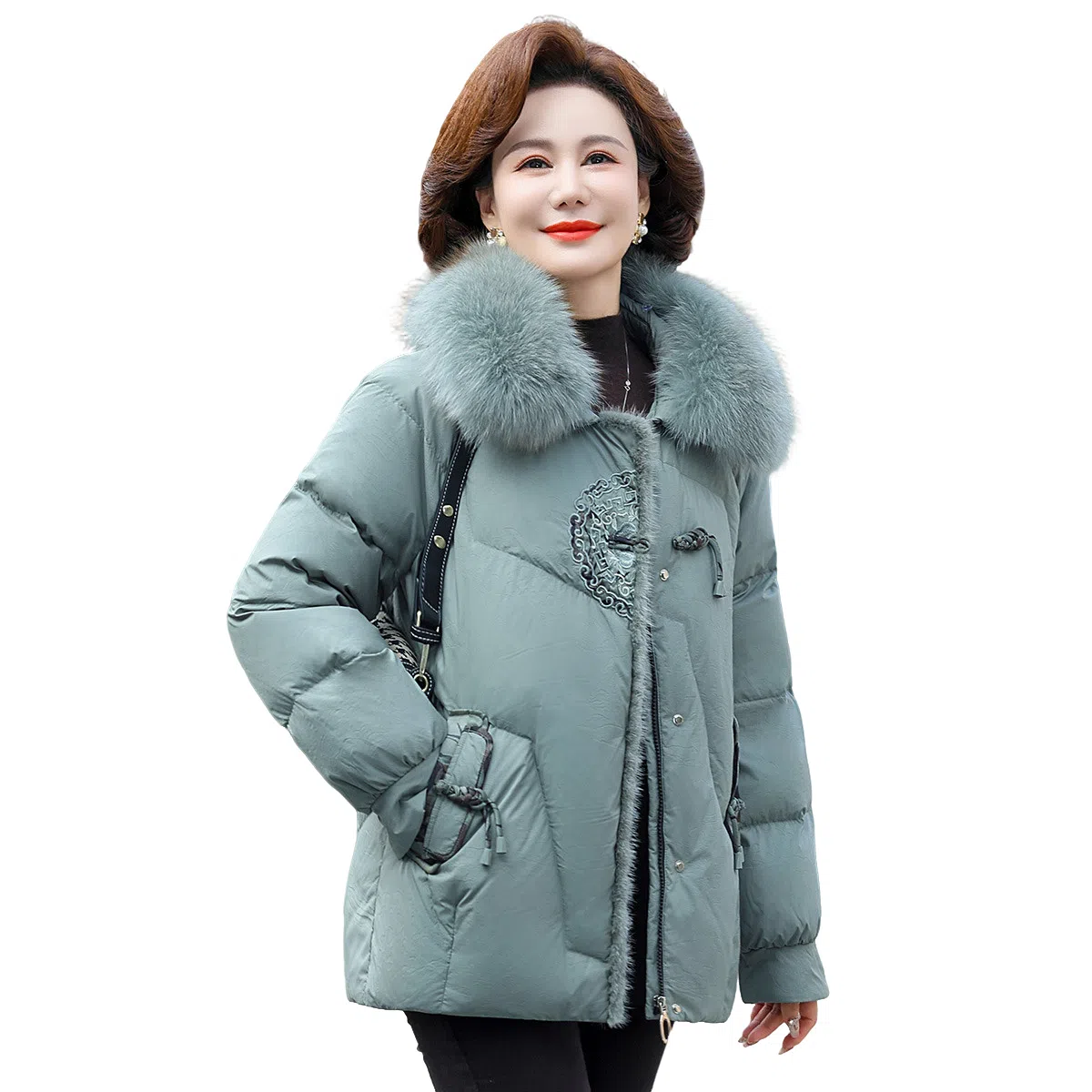 鸭鸭 休闲百搭时尚日常通勤长袖羽绒服 女款