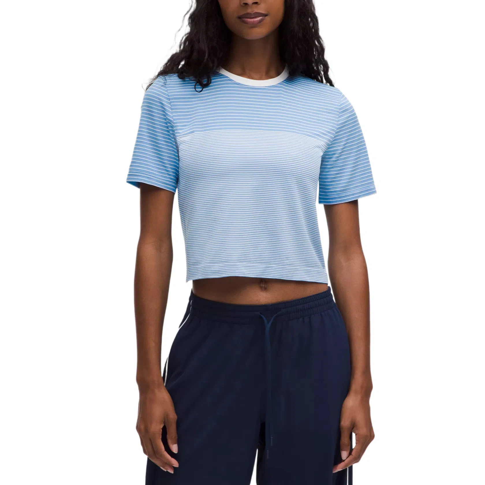 lululemon Classic-FitCropped Seamless MarinerSilverescent X-STATIC T