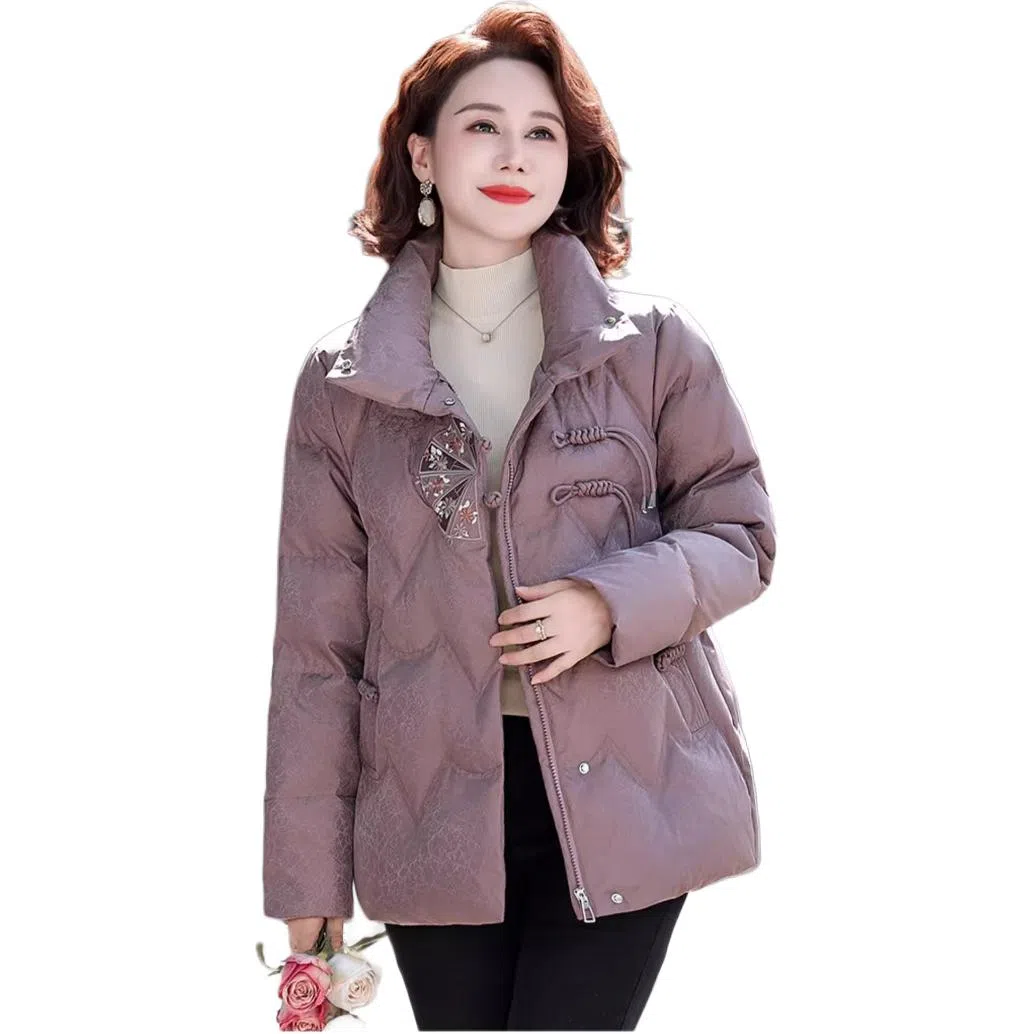 鸭鸭 洋气高贵简约舒适高级感羽绒服 女款