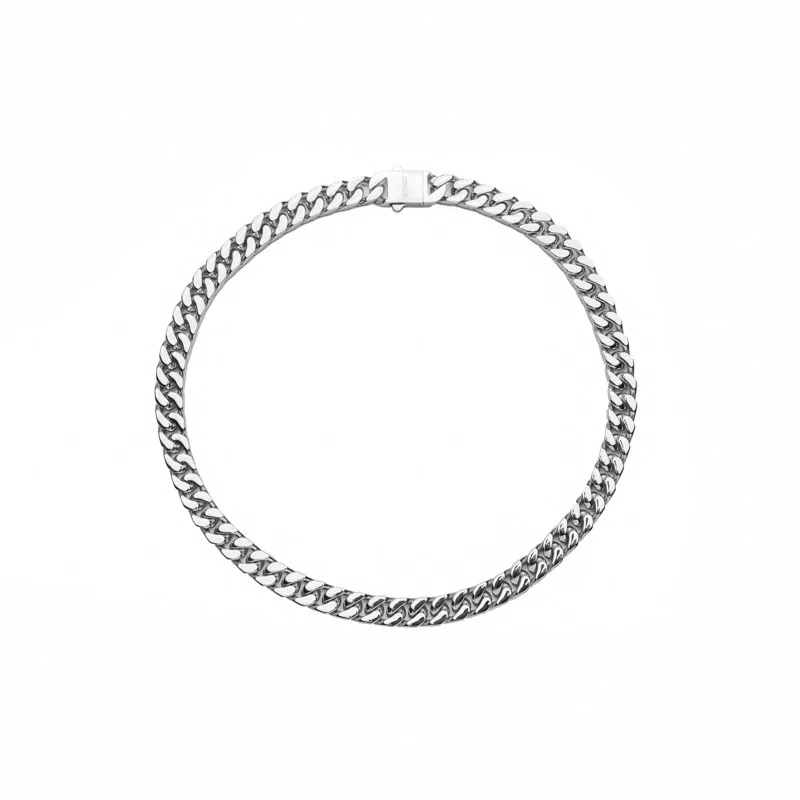 ICEGANG Cuban Necklace Silver