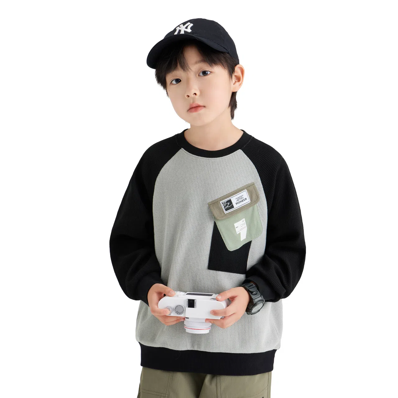 左西 男孩长袖洋气卫衣儿童款