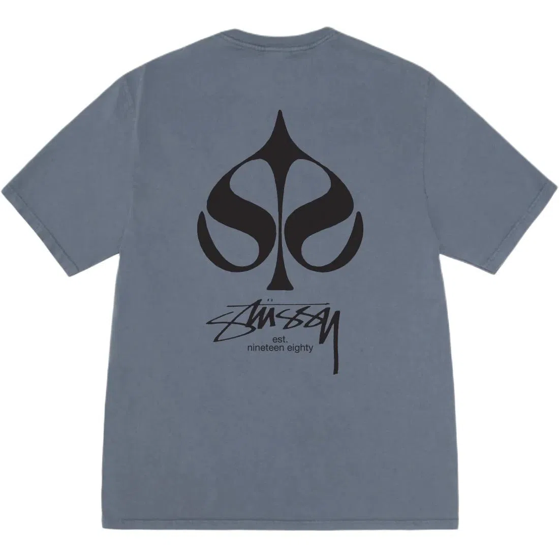 Stussy SS25 SPADE TEE PIGMENT DYED logoT