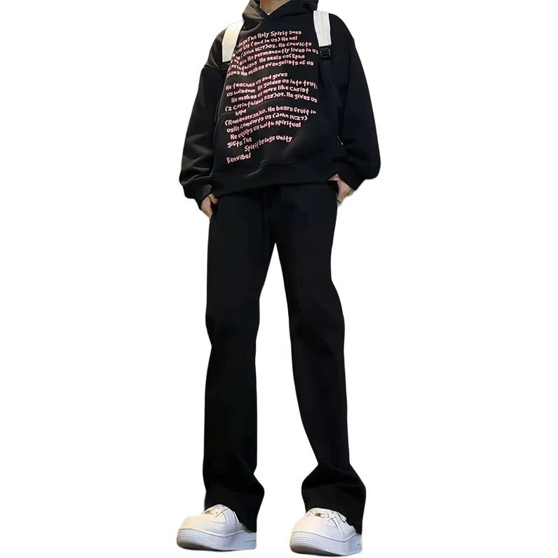 物质公式 美式高街复古做旧基础款水洗宽松百搭透气休闲高腰牛仔裤 男女同款 白色