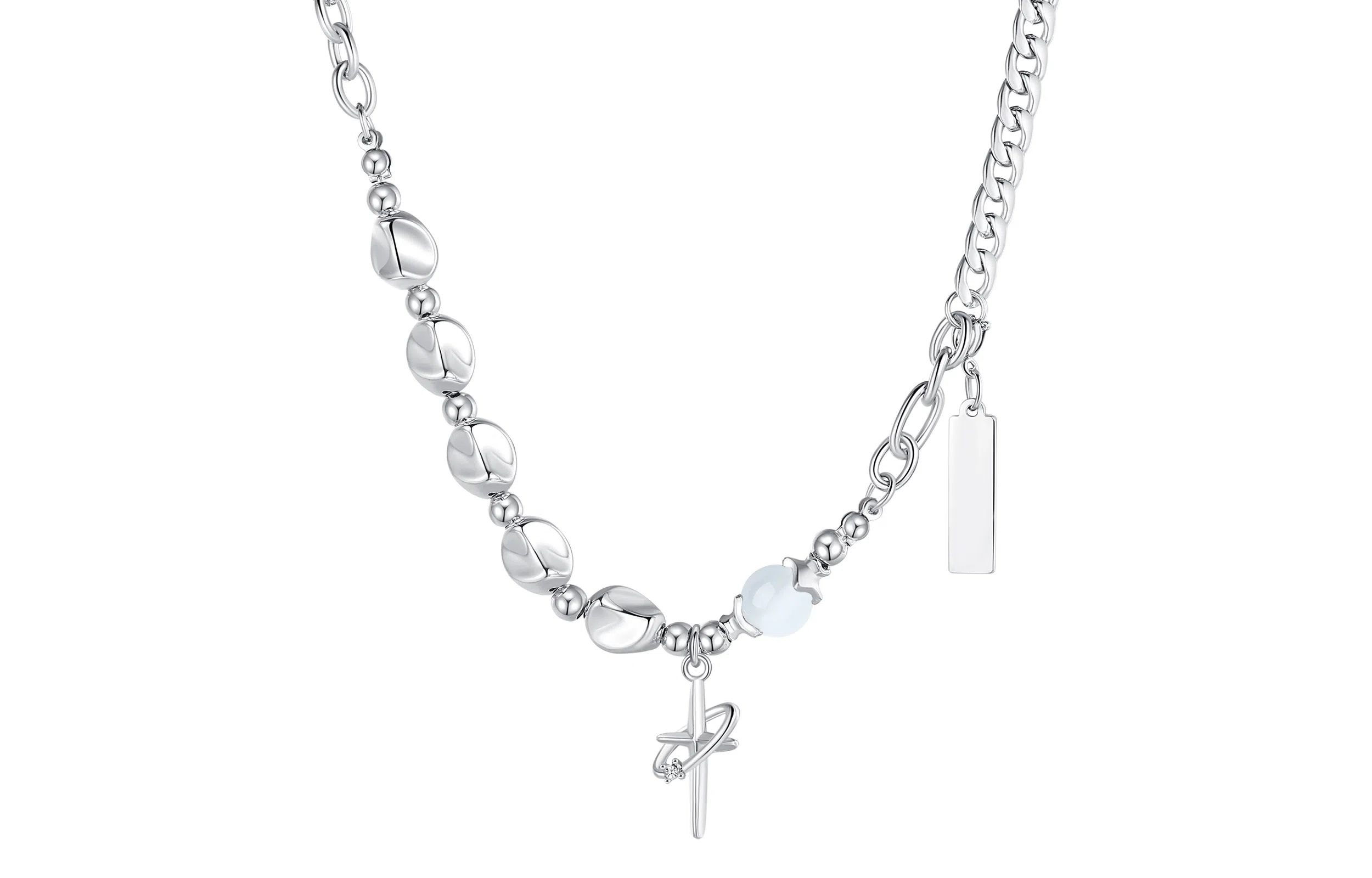 ENFANTIN Cross Star Necklace