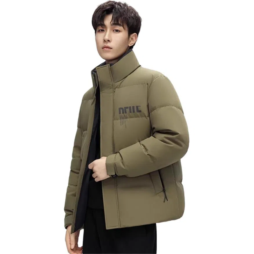 鸭鸭 休闲舒适简约羽绒服 男