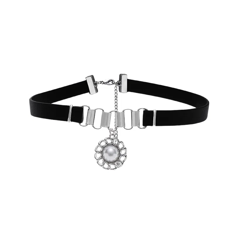 暖瞳 花朵嘻哈朋克个性设计轻奢时尚精致小众高级感独特 合金 项链 女款