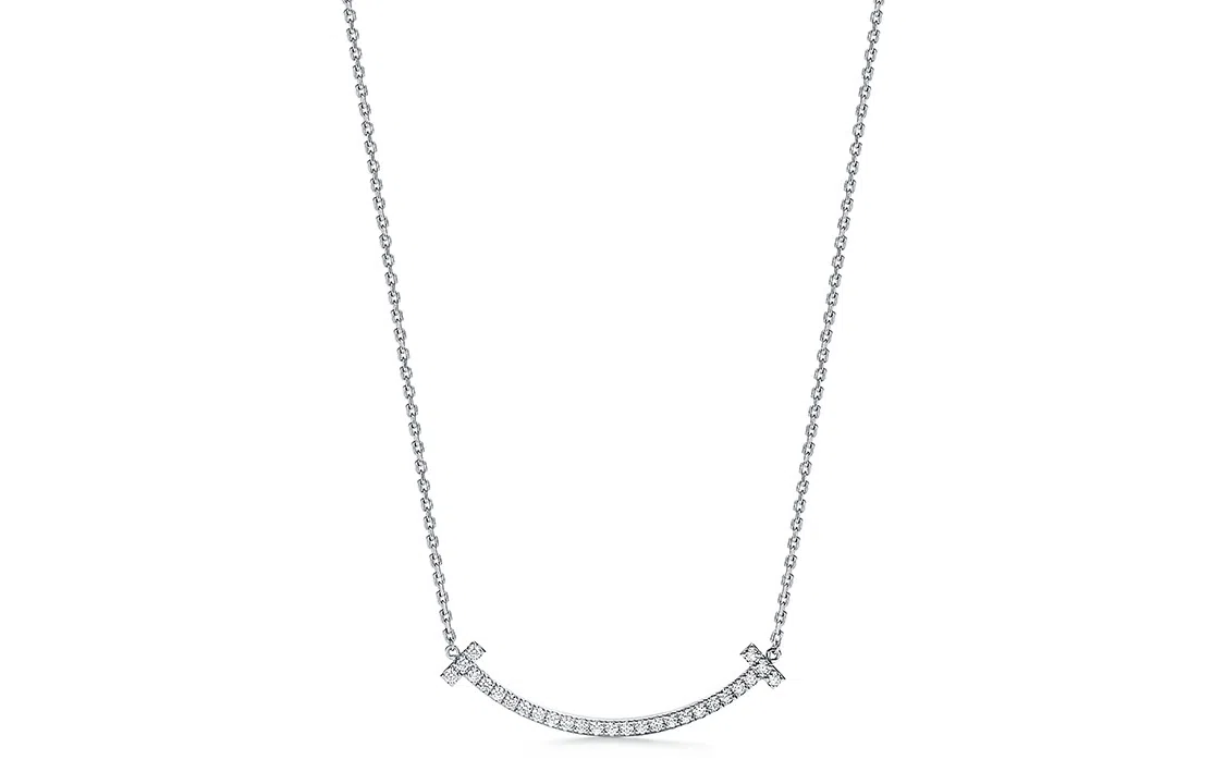 Tiffany & Co. Tiffany T Smile Pendant Necklace