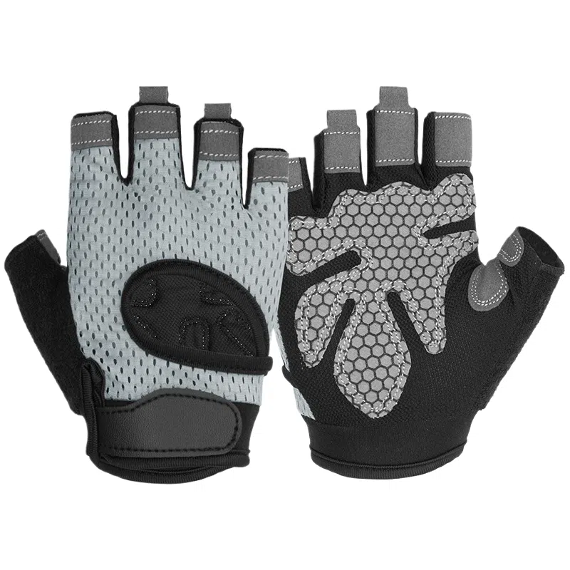 梦特娇 户外运动 聚酯纤维 健身手套 男女同款情侣款