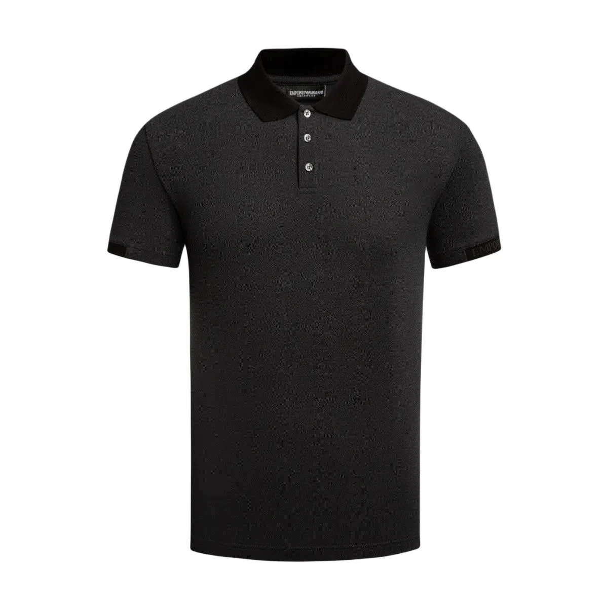 EMPORIO ARMANI SS25 logoPolo
