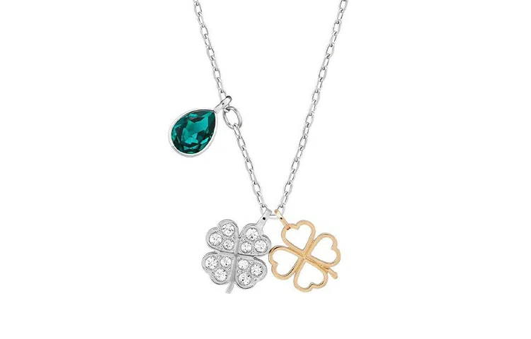 Swarovski Lucky Clover Pendant Necklace