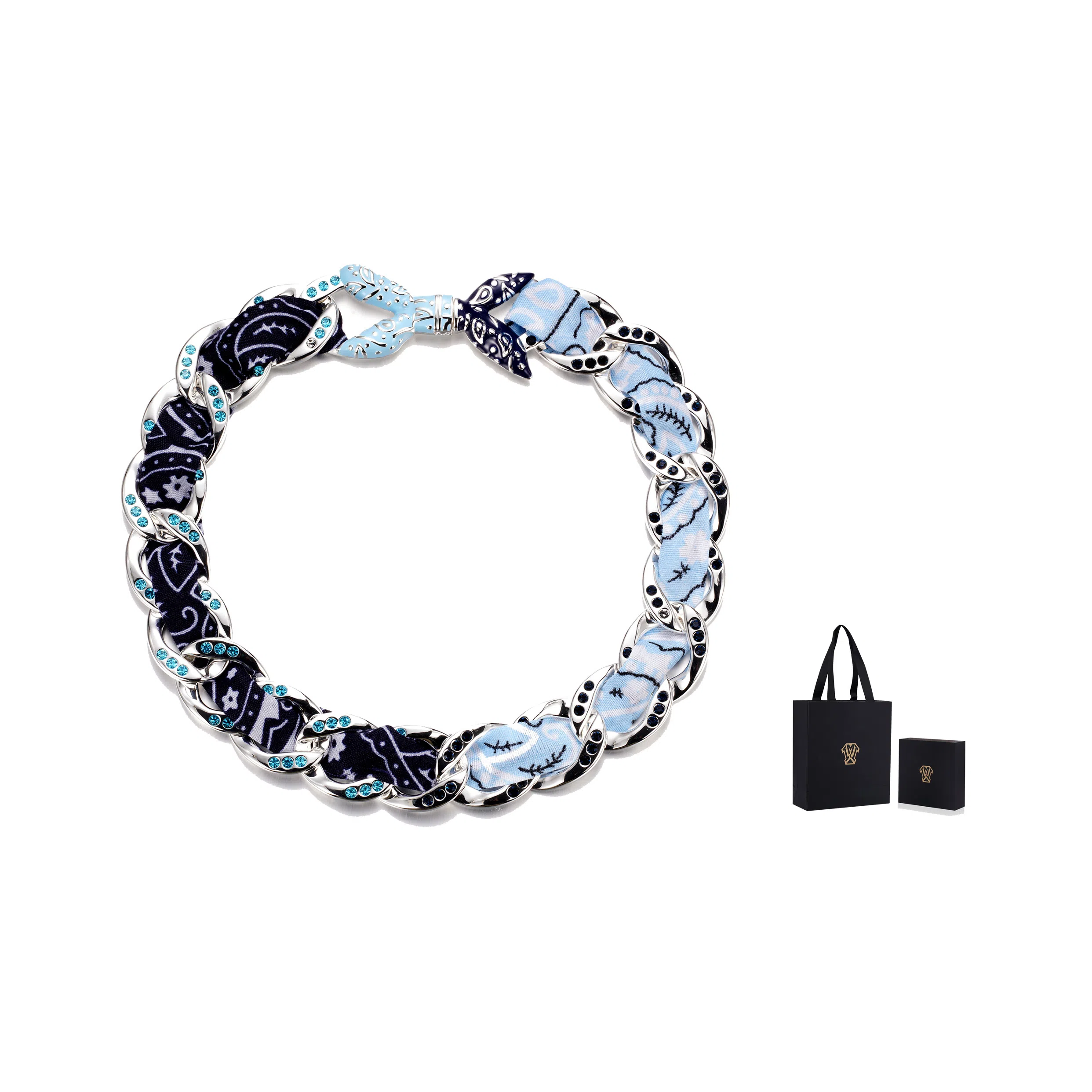 ICEMOBINC Cashew Pattern Cuban Necklace