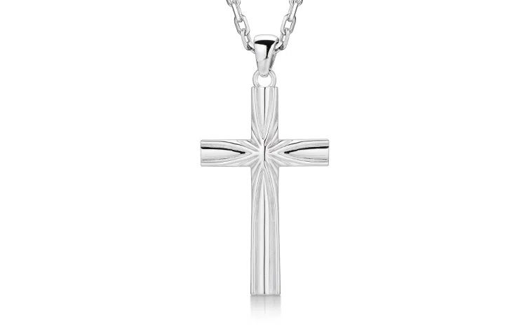 IDEAGEMER Cross Necklace