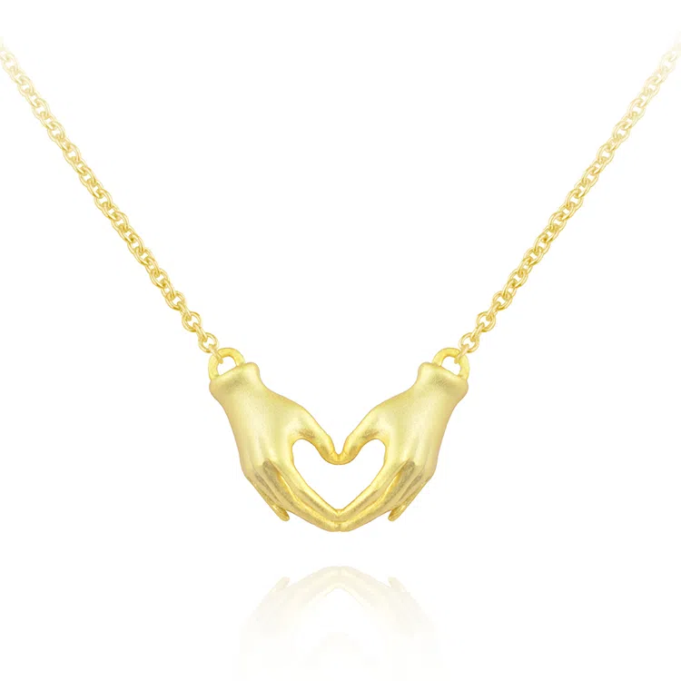 leclic HAND-Heart14K