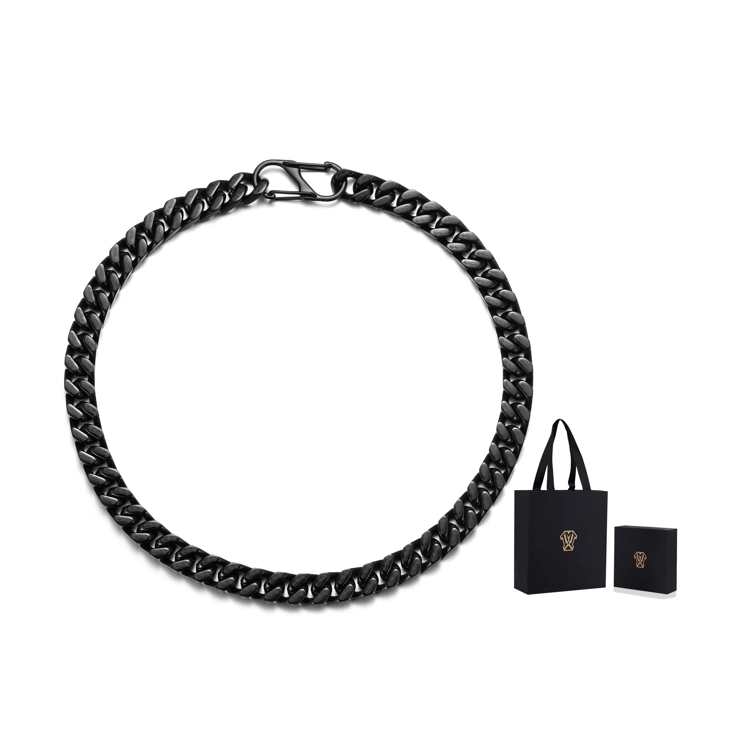 ICEMOBINC BLVCK Titanium Cuban Chain