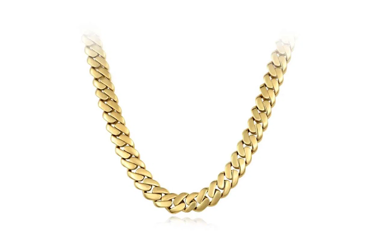 百利金 简约精致个性百搭轻奢时尚创意设计 国潮新中式嘻哈街头 合金 项链 男款