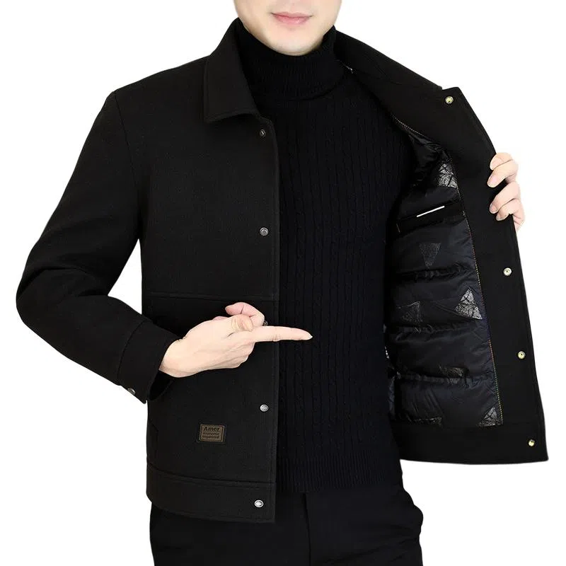 Pierre Cardin Down Jacket Khaki