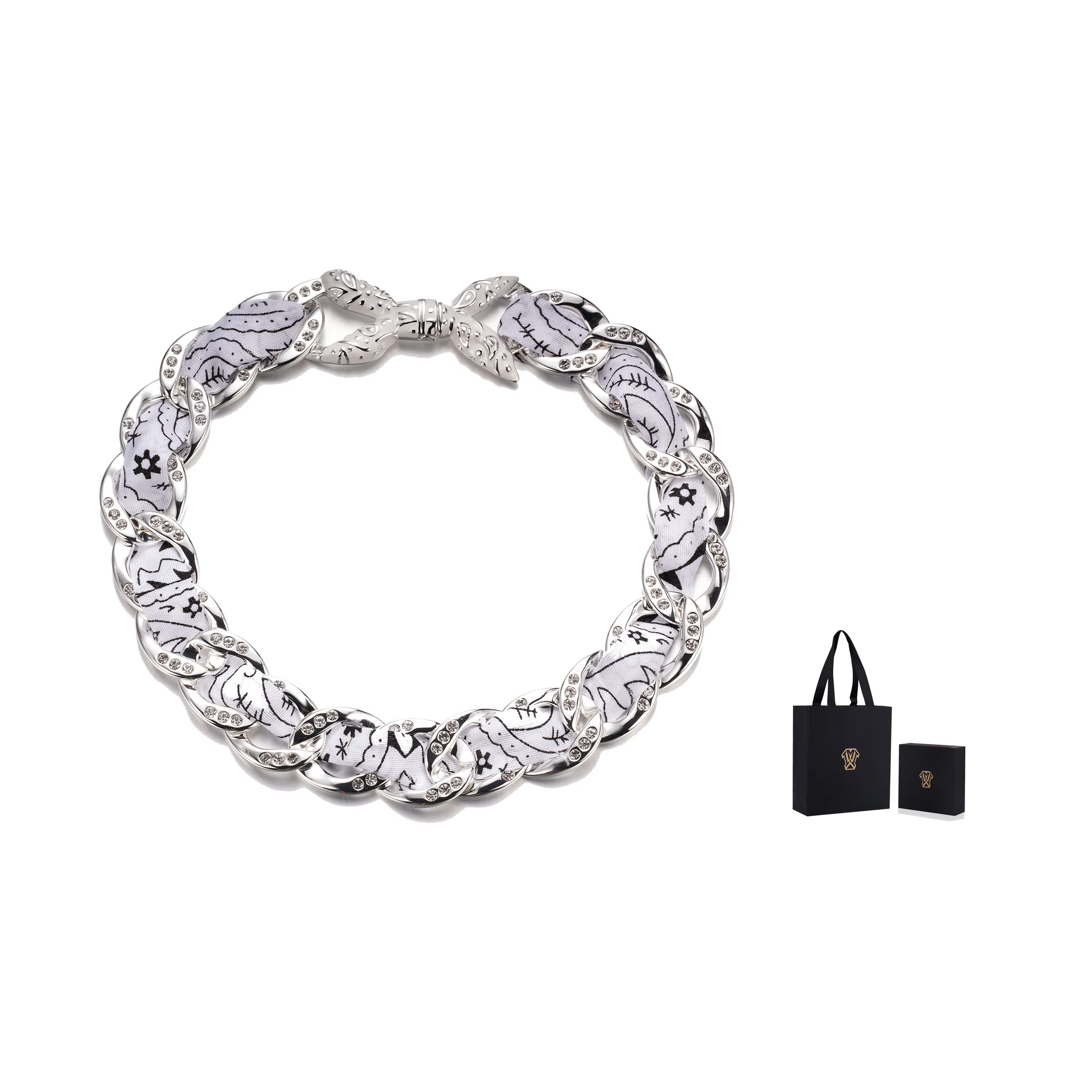 ICEMOBINC Cashew Pattern Cuban Necklace