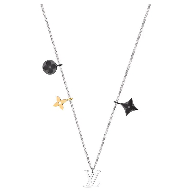Louis Vuitton Floral Necklace