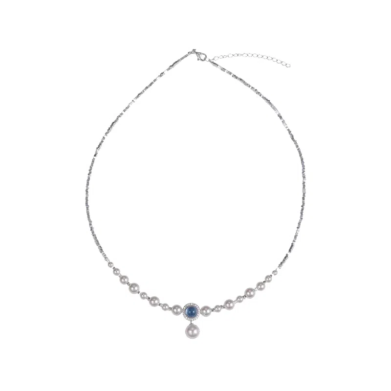 韵系 法式碎银子 铜镀金 项链 女款