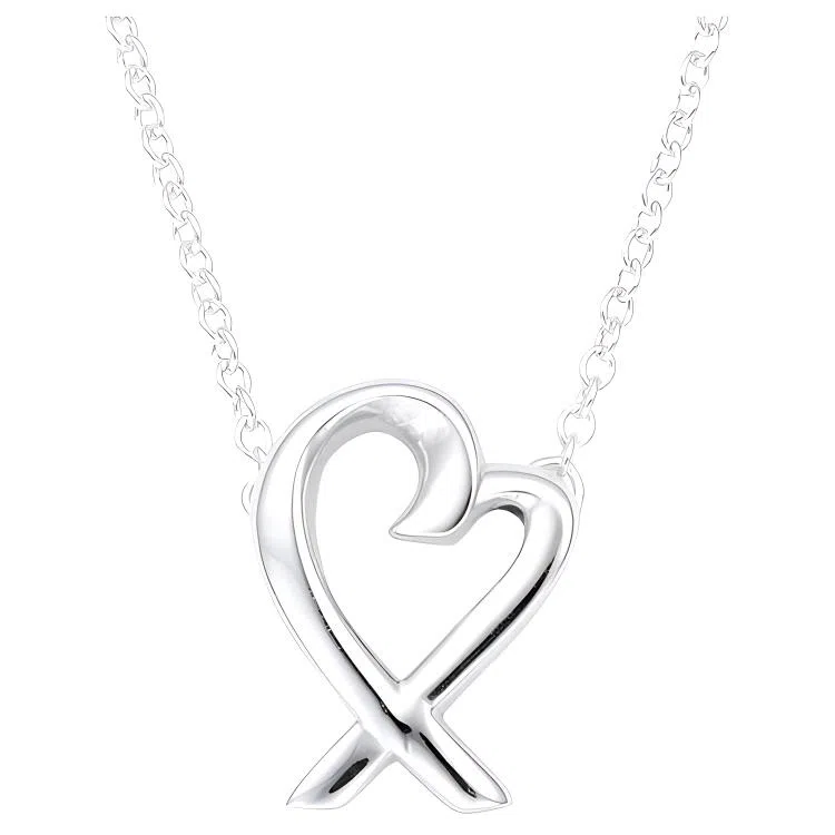 Tiffany & Co. Paloma Picasso Heart Pendant Necklace
