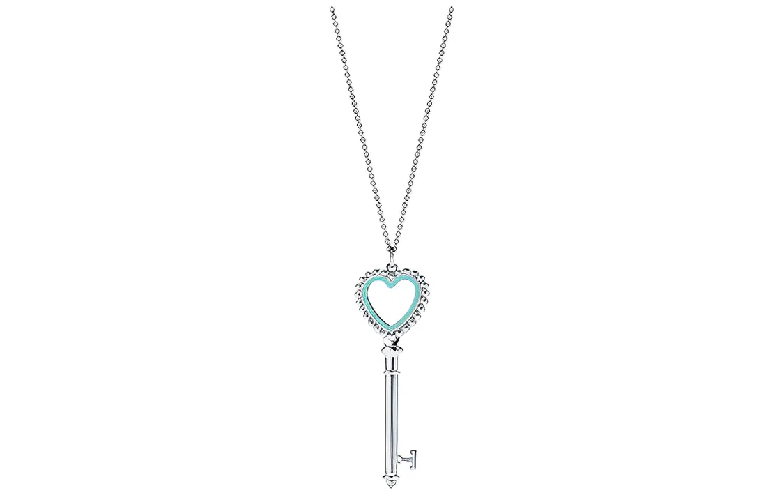 Tiffany & Co. Heart Key Necklace