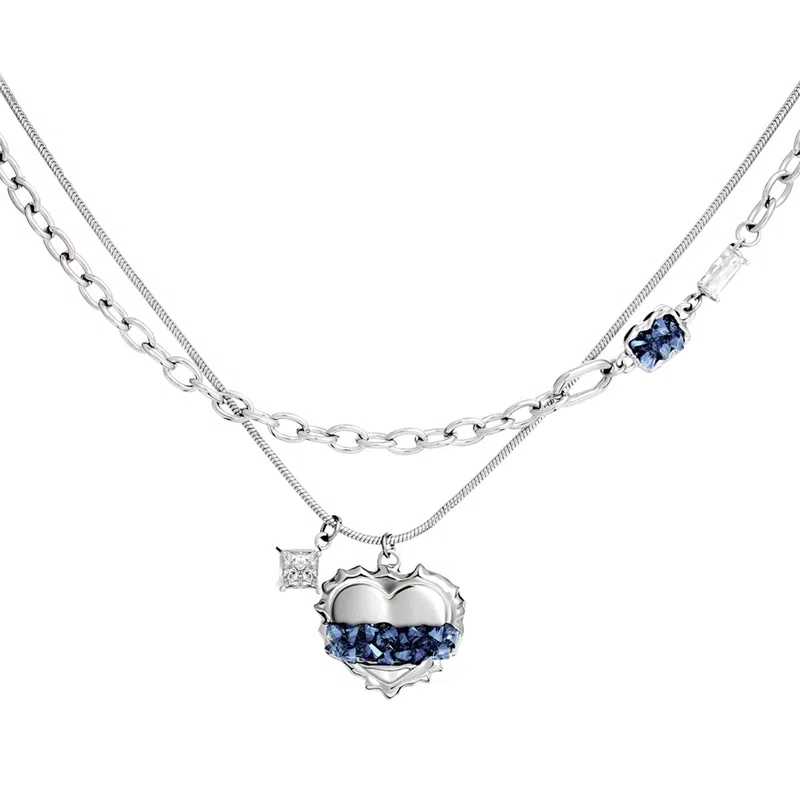 SUMIYAKI Ice Heart Necklace