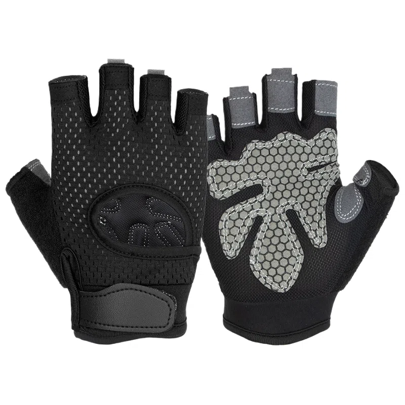 梦特娇 户外运动 聚酯纤维 健身手套 男女同款情侣款