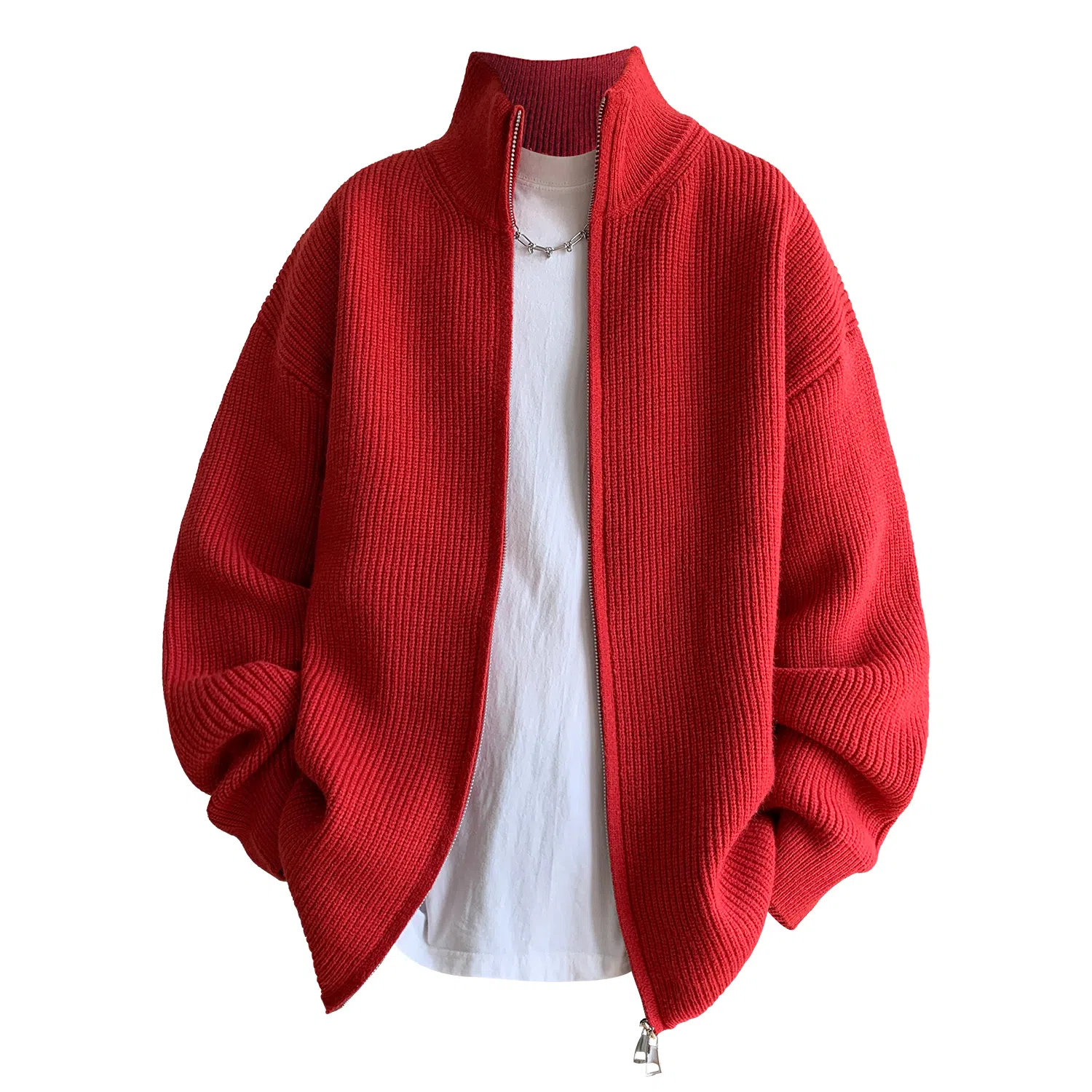 Songlan Retro Zip Cardigan