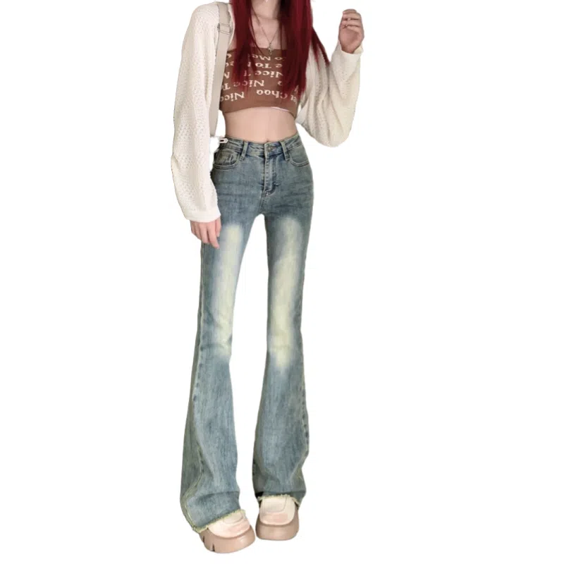 北极绒 简约舒适时尚牛仔裤 女款