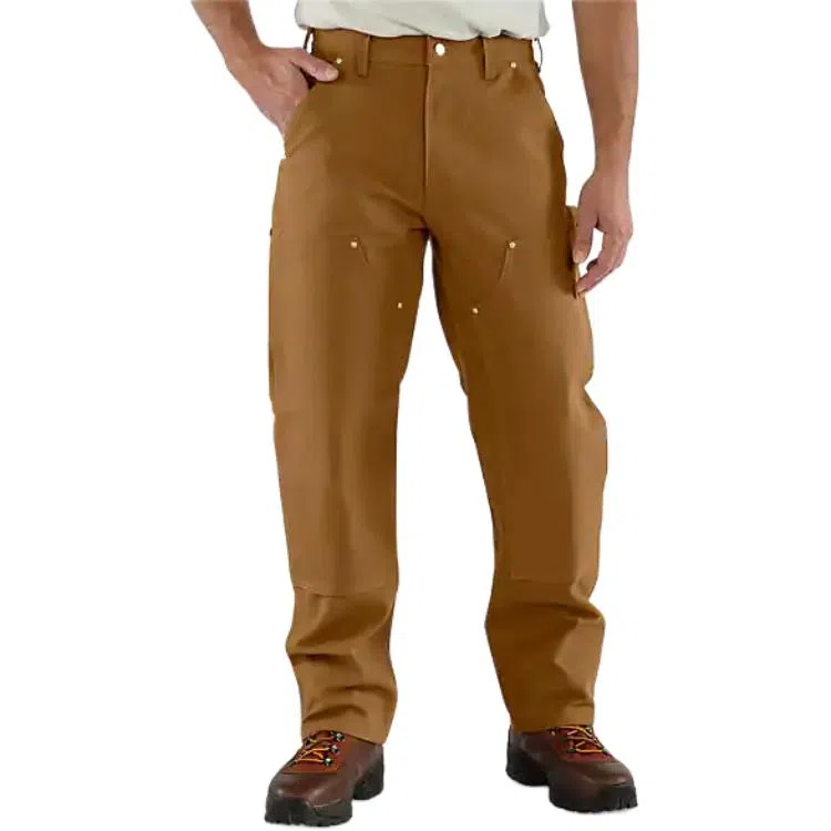 Carhartt 106679 B01 Firm Duck Double-Front Utility Work Pant Loose Fit